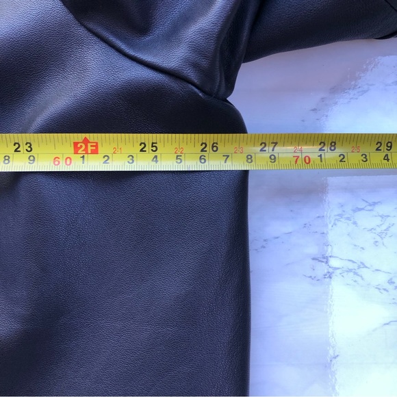 POLO RALPH LAUREN Men's Maxwell Lambskin Leather Jacket Buffalo Plaid Black XXL - Picture 8 of 15